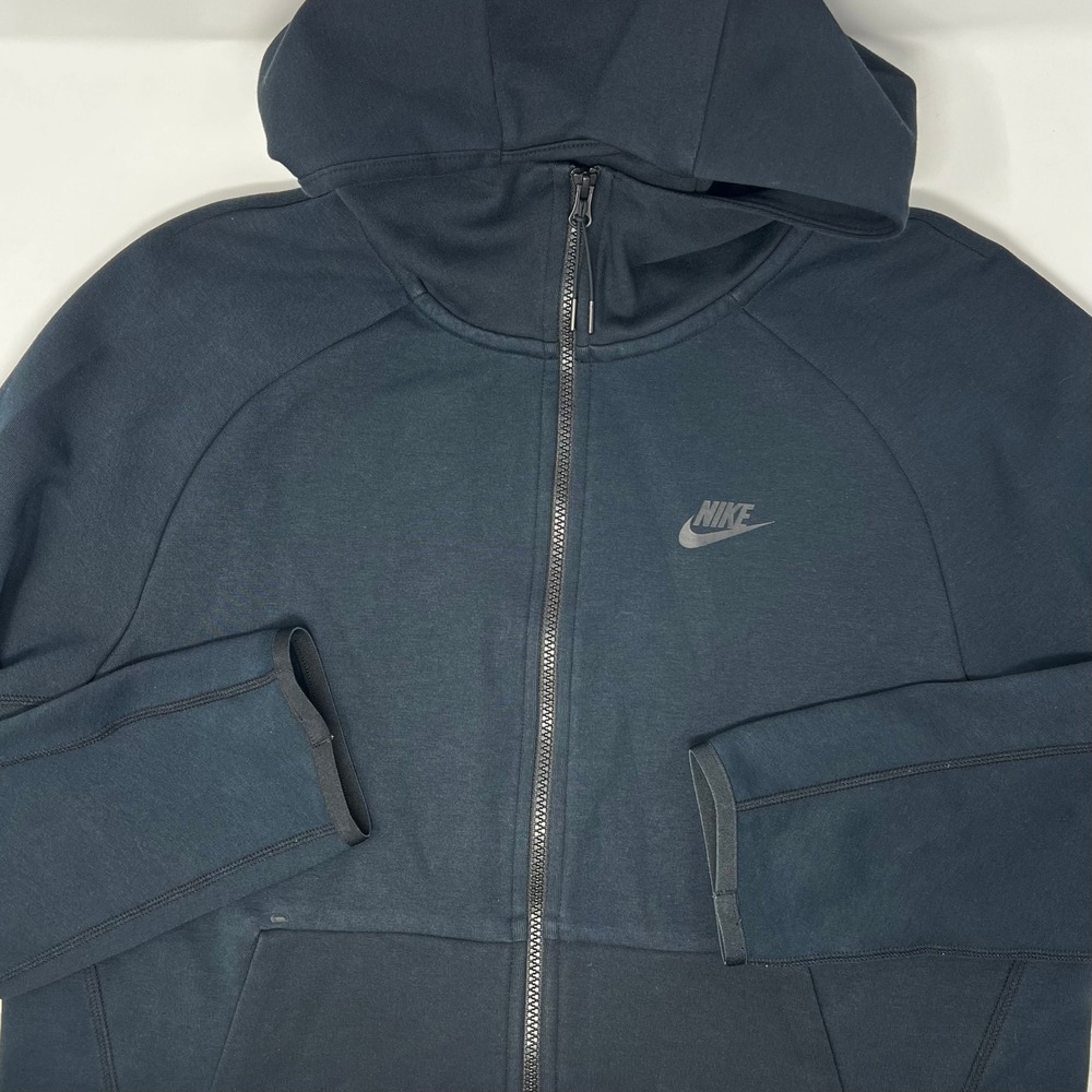 Nike Sportswear Tech Fleece Full Zip Hoodie Black 928483-010 Mens Large